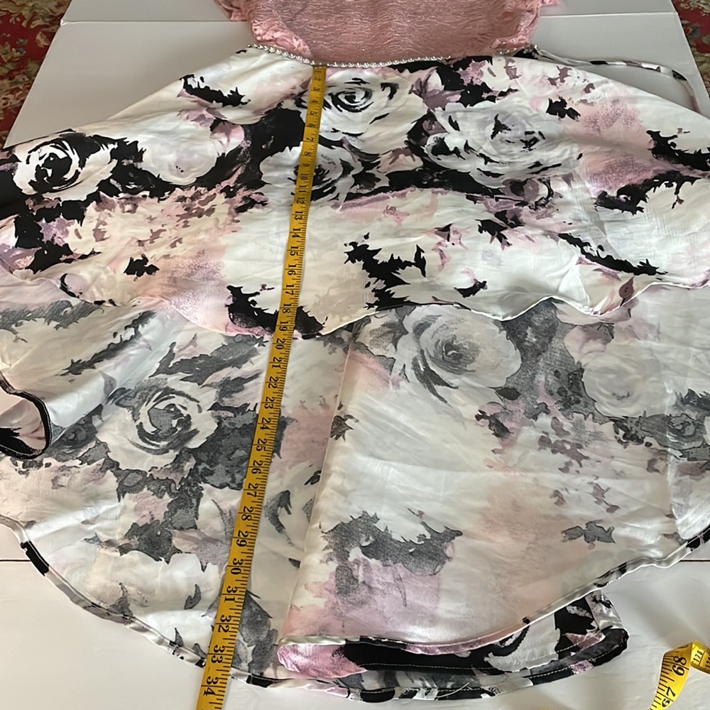 Speechless Gorgeous high low floral girls dress size 18.5 - Picture 13 of 16